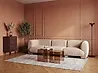 Modulsofa 3-Sitzer MJALBI Bouclé Beige