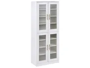 Schuhschrank GRIFFITH mit LED-Beleuchtung Weiß_1029695
