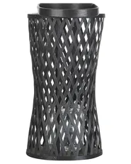 Laterne MACTAN 38 cm Bambus Schwarz_873527
