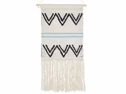 Wandbehang FAZILPUR Baumwolle 113 cm Blau_843651