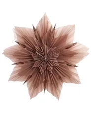 Weihnachtsdekoration OSTERAN 59 cm Stern Rosa_1031659