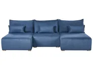 Modular U-Shape Sofa NERBO Fabric Blue_1035041
