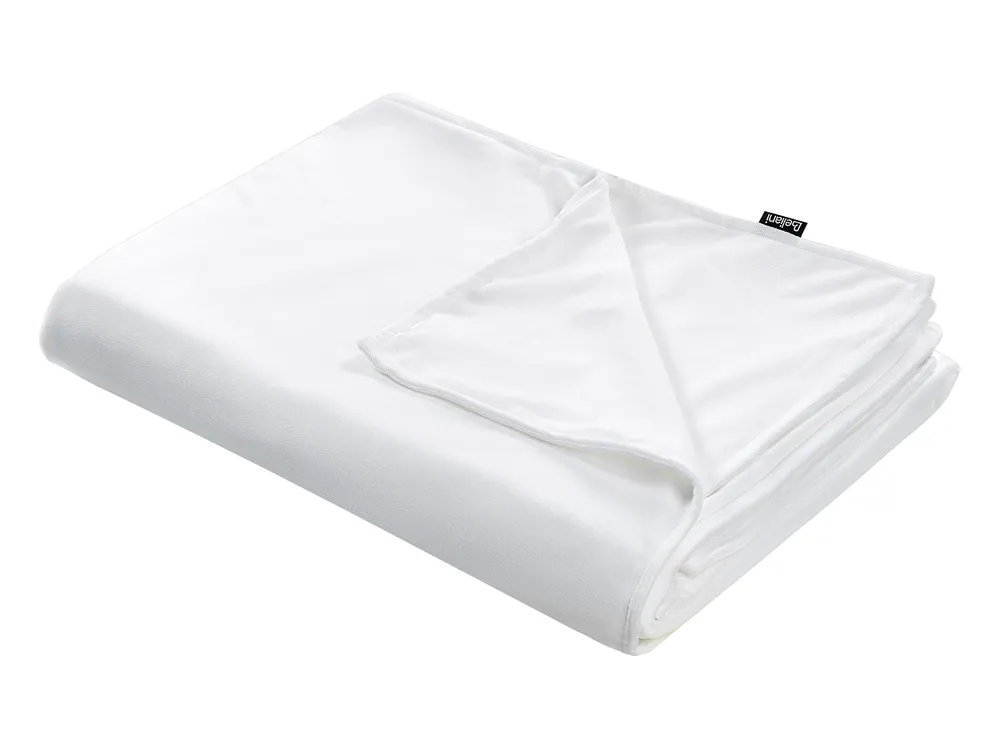 Bezug für Gewichtsdecke 600 RHEA 100 x 150 cm Weiß