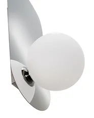 Wandlampe 2er Set LEISI Silber_987466