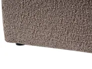 Bett mit Stauraum ohne Kopfteil DINAN Bouclé Taupe 140 x 200 cm_1061932