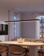 LED Pendant Lamp BADDANA Metal Black_1069429