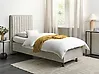 Adjustable Bed Fabric DUKE II 80 x 200 cm (EU Small Single) Beige