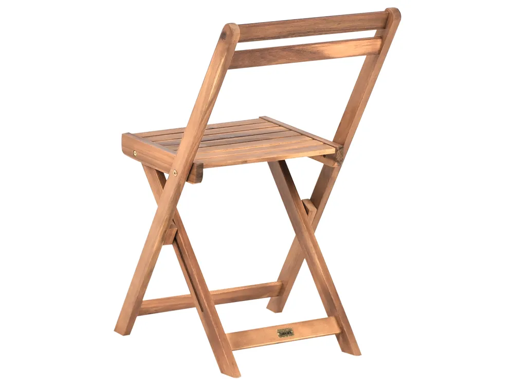 Bistro Set klappbar SACILE Akazienholz Braun_986772