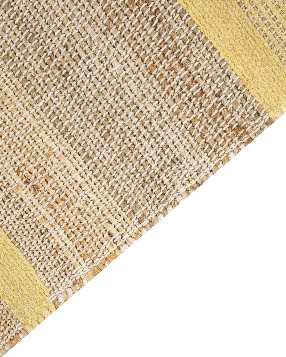 Teppich TALPUR Gelb 160 x 230 cm Jute_845682
