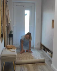 Teppich ATIMA Beige 80 x 150 cm Jute_998291