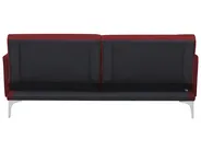 Sofa Bed 3 Seater LUCAN Fabric Dark Red_768312