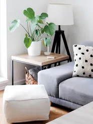 Pouffe BOULDER Off-White_820603