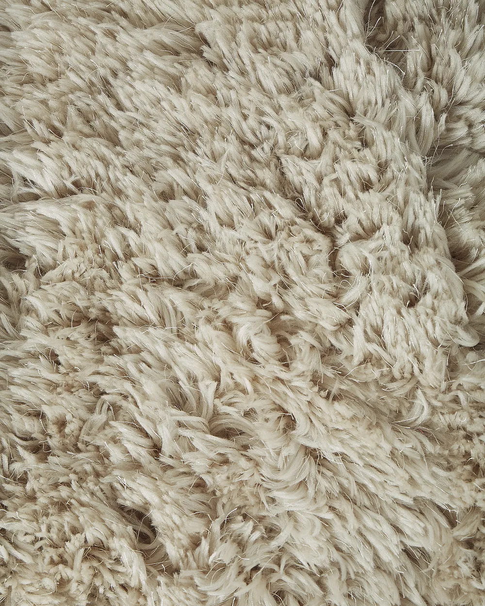 Shaggy Rug CIDE Beige 140 x 200 cm_1149679
