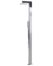 Freestanding Outdoor Shower APOERA Silver_1079065