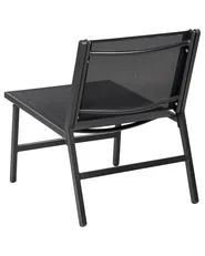 Gartenstuhl MARCEDDI Metall Schwarz_897087