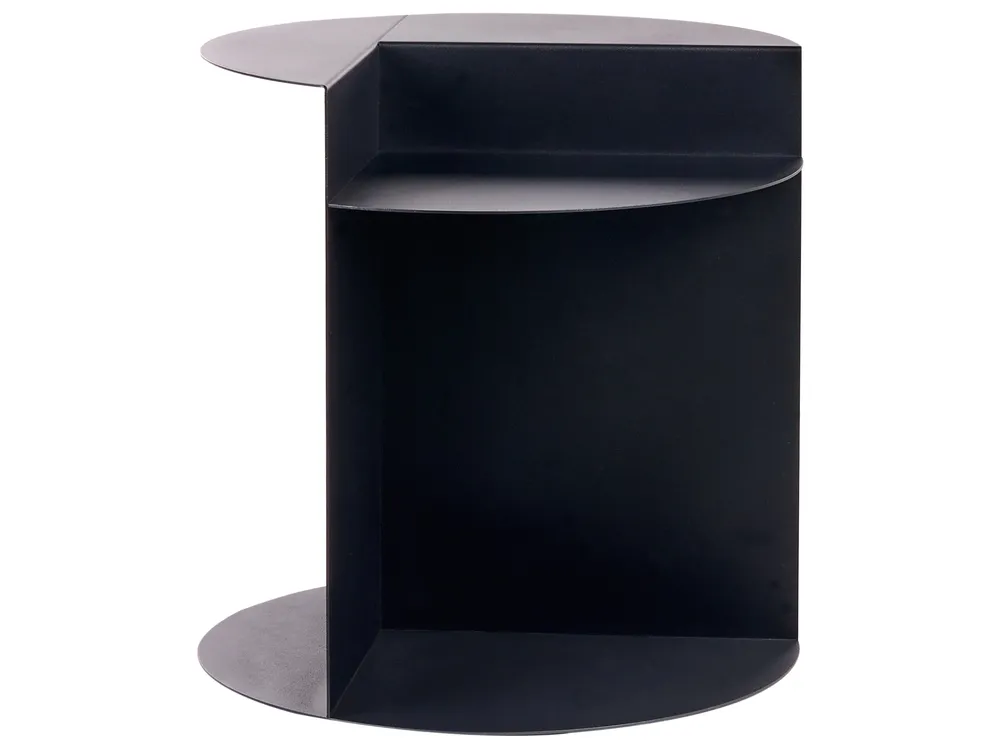 Beistelltisch TAGGART Metall Schwarz