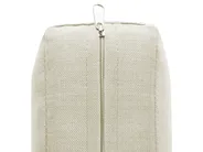 Garten Ecksofa mit Tisch 5-Sitzer MESSINA Beige / Grün linksseitig_863167