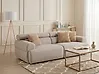 Sofa 3-Sitzer HOVDEN Stoff Beige