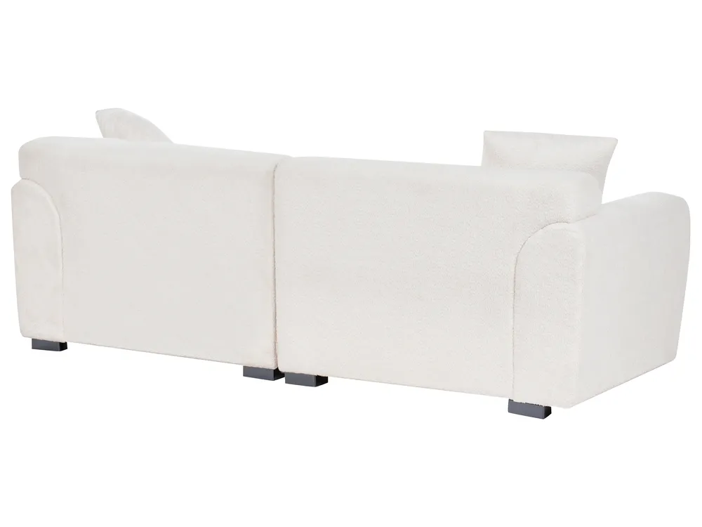 Sofa 3-Sitzer KORIO Bouclé Cremeweiß_972424