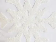 Set of 3 Decorative Cushions NORIN 45 x 45 cm White Christmas Motif_1164589