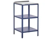 Outdoor-Küche 3er Set VILAMA Blau Metall_977012