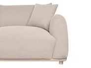 Sofa 3-Sitzer JUBEK Bouclé Beige_1078409