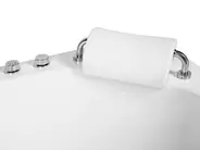 Corner Hot Tub with LED MANGLE 1870 x 1360 mm White_802821