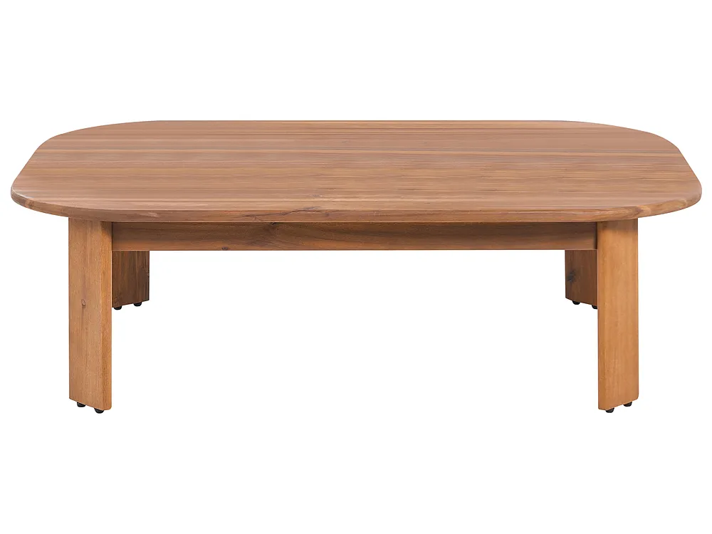 Outdoor Couchtisch TALSANO 120 cm 80 cm Akazienholz Braun_1154683