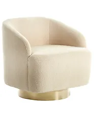 Armchair LAVIK Boucle Beige_952198
