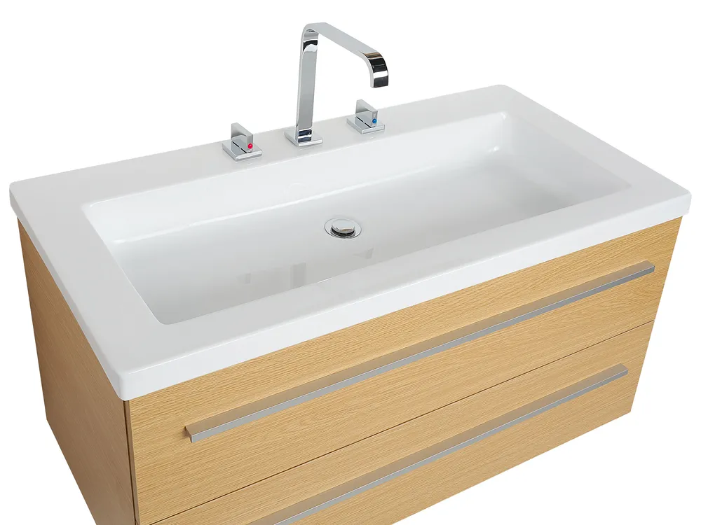 Bathroom Vanity Set ALMERIA Beige_768670