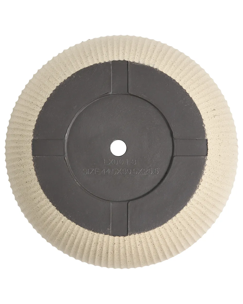 Set mit 2 Blumentöpfen DRABA 44 cm Beige_1095501