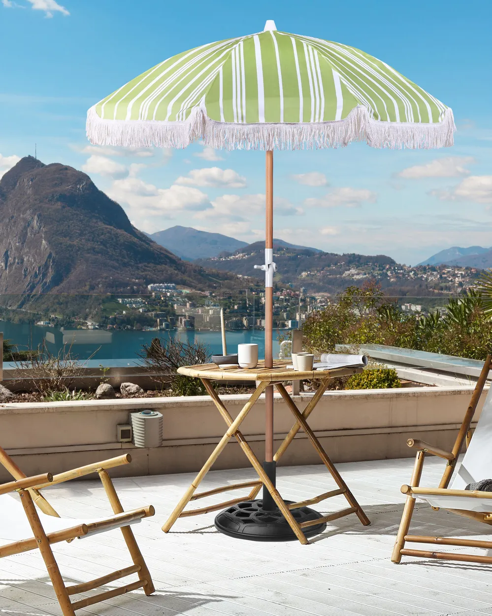 Sonnenschirm 150 cm MONDELLO Grün