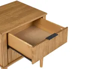 Schlafzimmer Set Kiefernholz AMBAZAC 120 x 200 cm Hellbraun_1099398