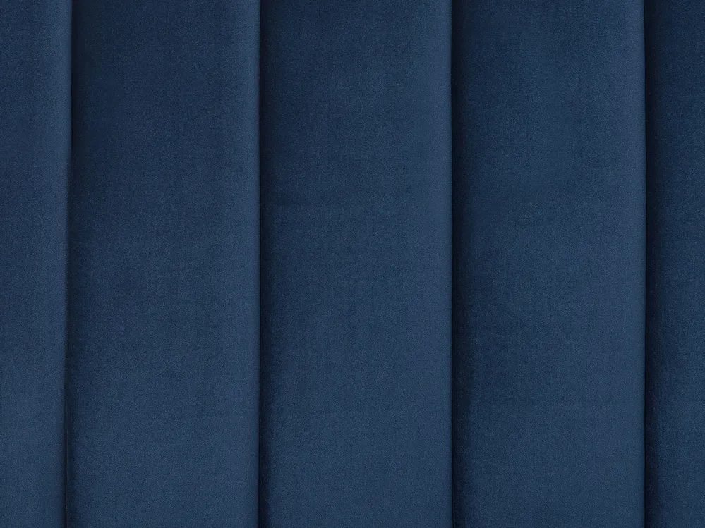 Bed Velvet MARVILLE 180 x 200 cm (EU Super King) Navy Blue_792238