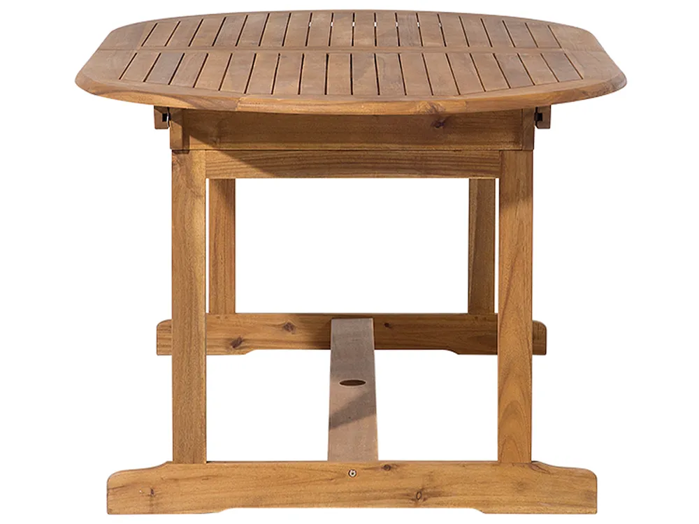 Gartenmöbel Set 8-Sitzer MAUI inkl. Kissen Akazienholz Grau_696956