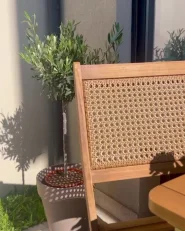 Bistro Set klappbar PARAGGI zertifiziertes Akazienholz Braun_994342