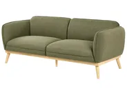 Living Room Set 5 Seater LJUNG Fabric Olive Green_1076566