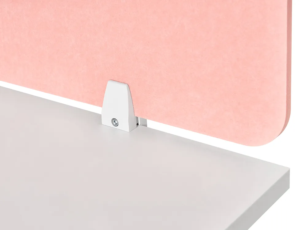 Desk Screen SPLIT 72 x 50 cm Peach Pink_1071662