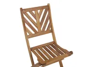 Bistro Set klappbar TERNI Akazienholz Braun_777963