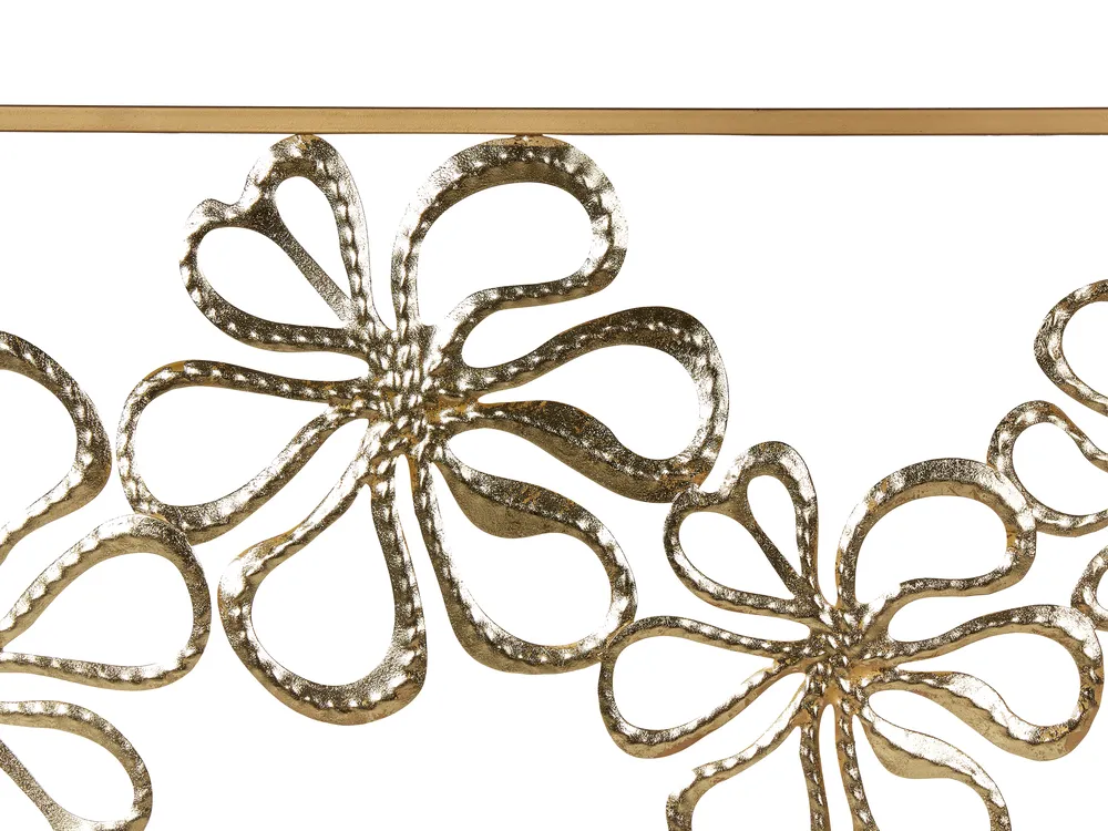 Wandobjekt Blume CERIUM Metall 31 cm Gold_883340