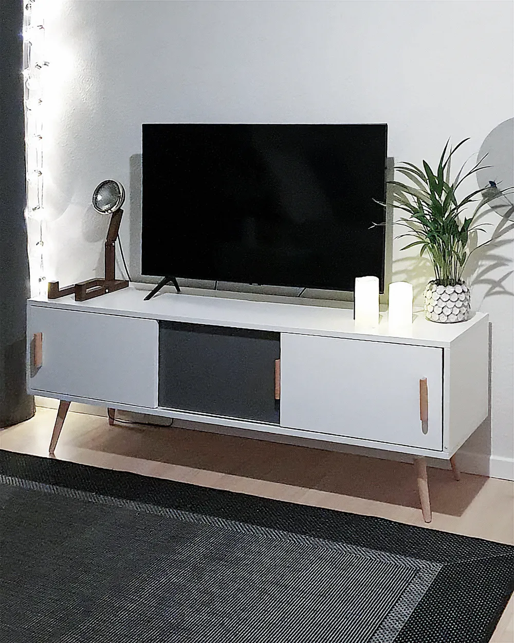 TV-Möbel INDIANA Weiß_887190