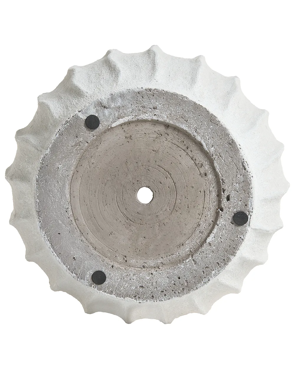Plant Pot LUNGAU 35 cm White_1161854