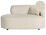 Rechtsseitige Chaiselongue VANVEY Cord Hellbeige_1065765