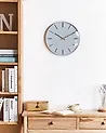 Wanduhr DAROCA Grau
