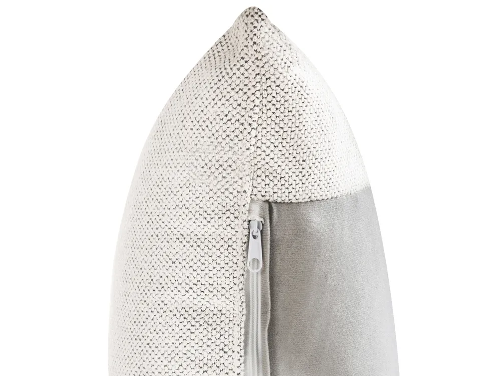 Chaiselongue VIZILLE Stoff Cremeweiß_955846