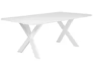 Dining Table LISALA White 180 cm 100 cm_727103