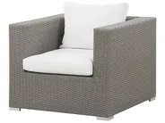 Garden Lounge Set with Table 8 Seater MAESTRO Modular PE Rattan Taupe_765221