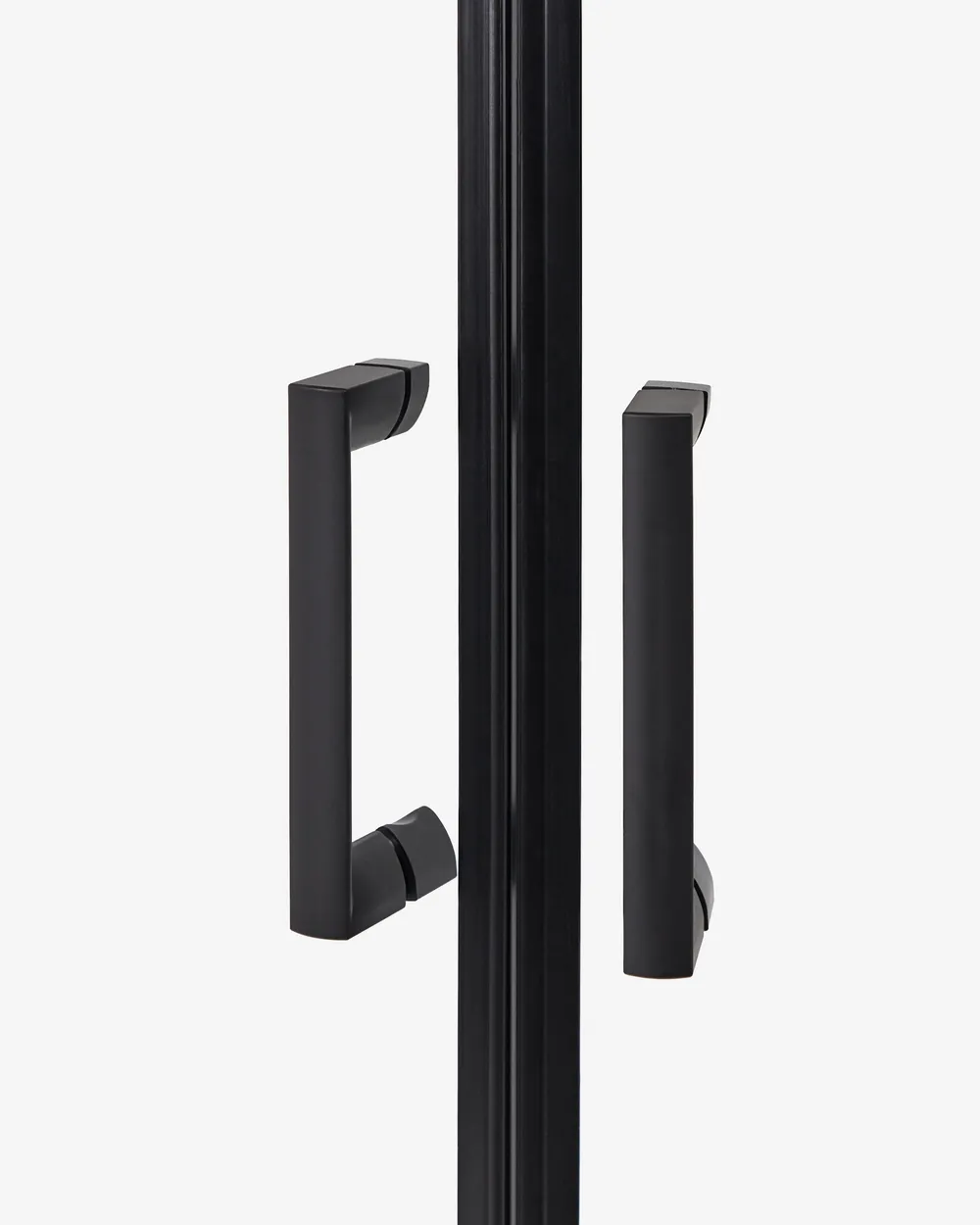 Duschkabine JUKATAN 80 x 80 x 185 cm Schwarz_944700