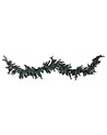 Weihnachtsgirlande LED WHITEHORN 180 cm Dunkelgrün