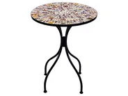 Outdoor Bistrotisch CASARIO 60 cm 60 cm Schwarz_922517